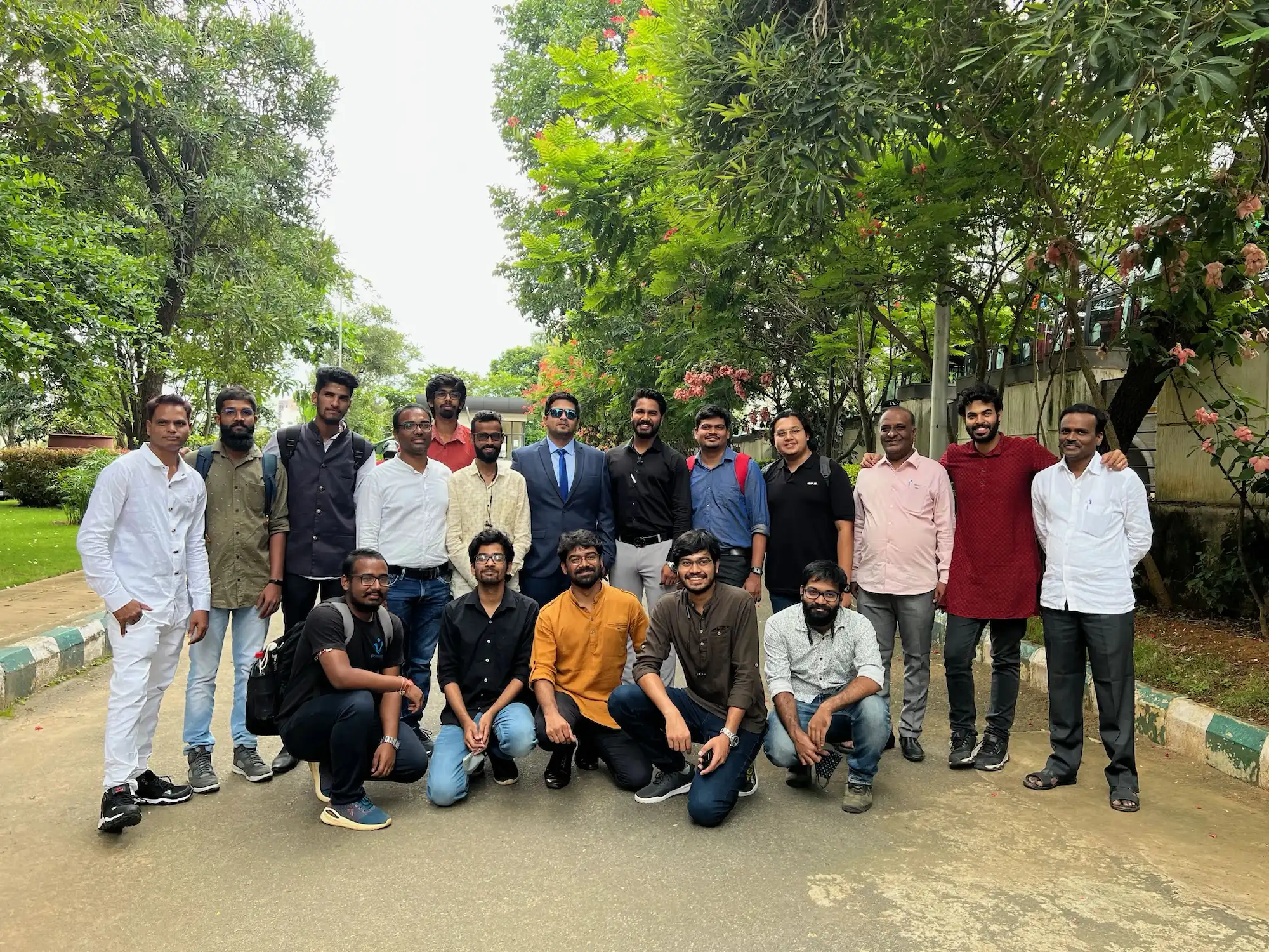 AVRDC workshop participants in snakebite training