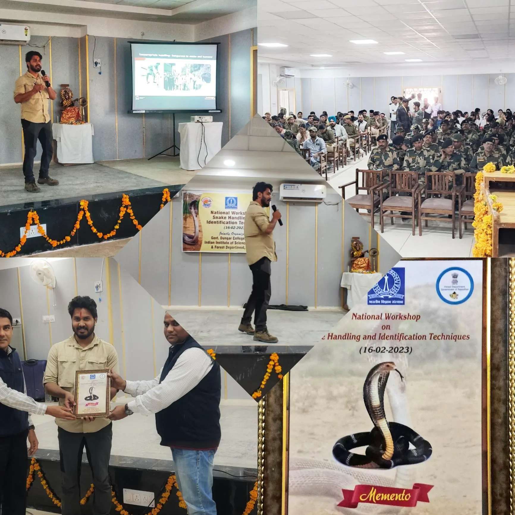 Snakebite awareness training for Border Security Force personnel