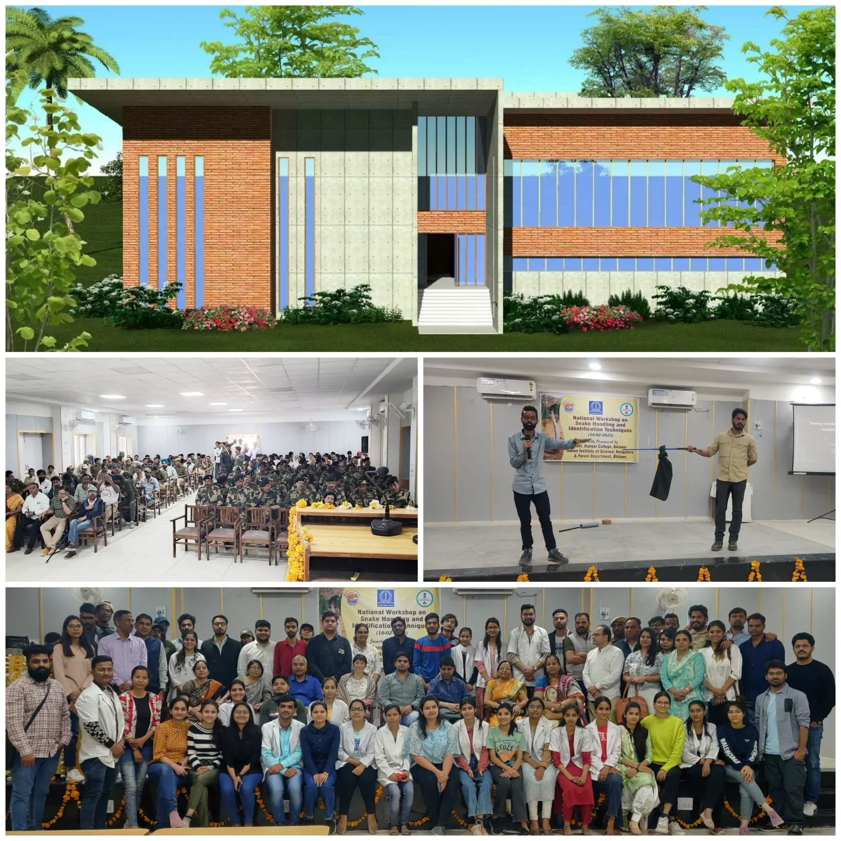Rajasthan Forest Department and BSF joint snakebite training